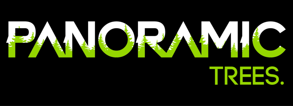 Panoramic Trees logo black bkgrd rgb