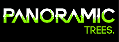Panoramic Trees logo black
